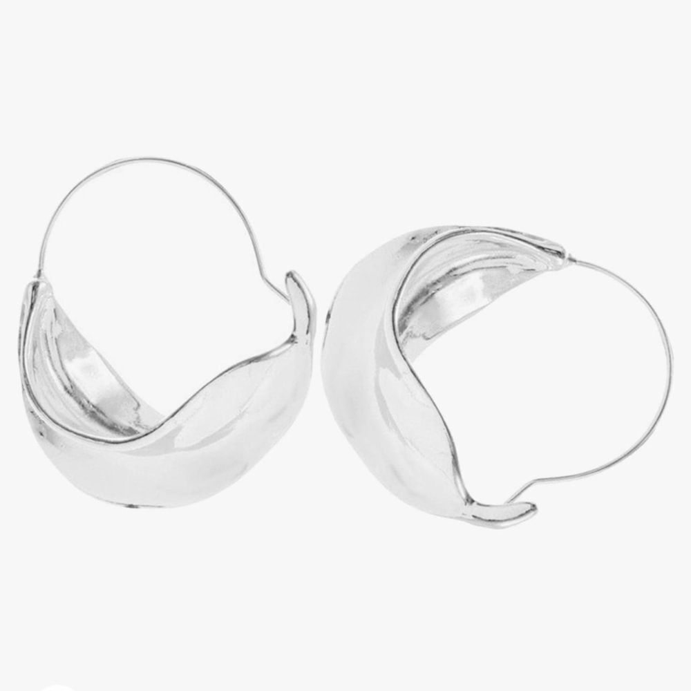 Hoop Vintage Irregular Chunky Twisted Statement Dangle Drop Earrings